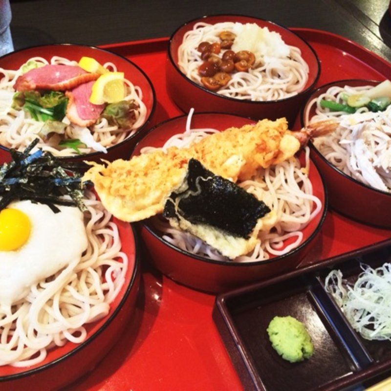 割子蕎麦セット(陣屋　花こよみ )