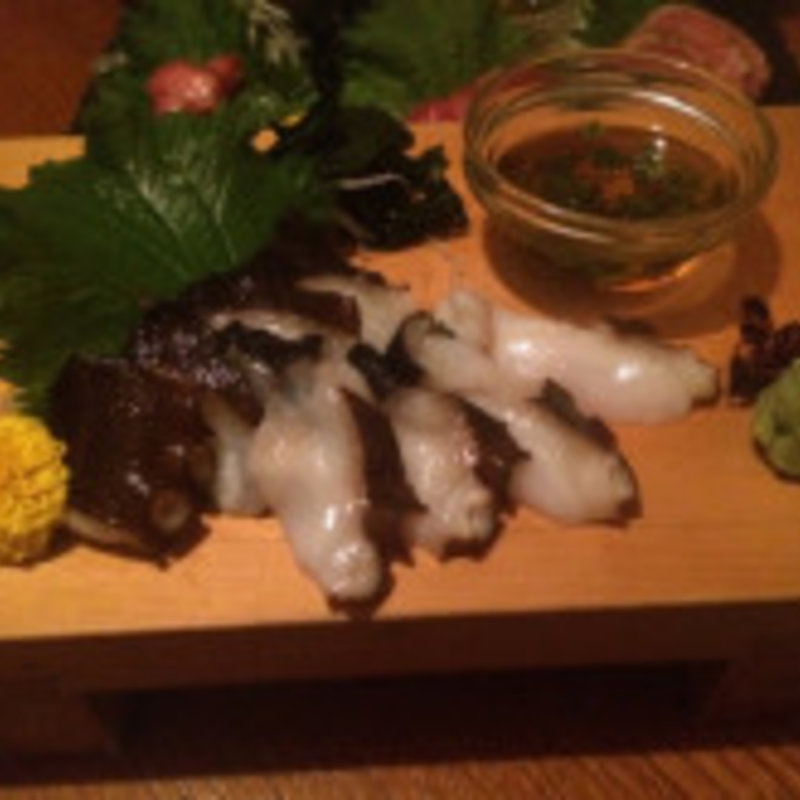 生たこの刺身(隠ハイド 希SAKU （ハイド キサク）)