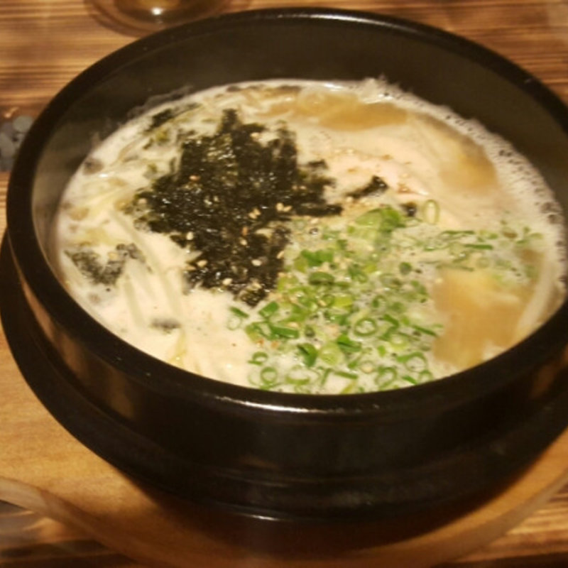 鶏ラ－メン(隠れ升)