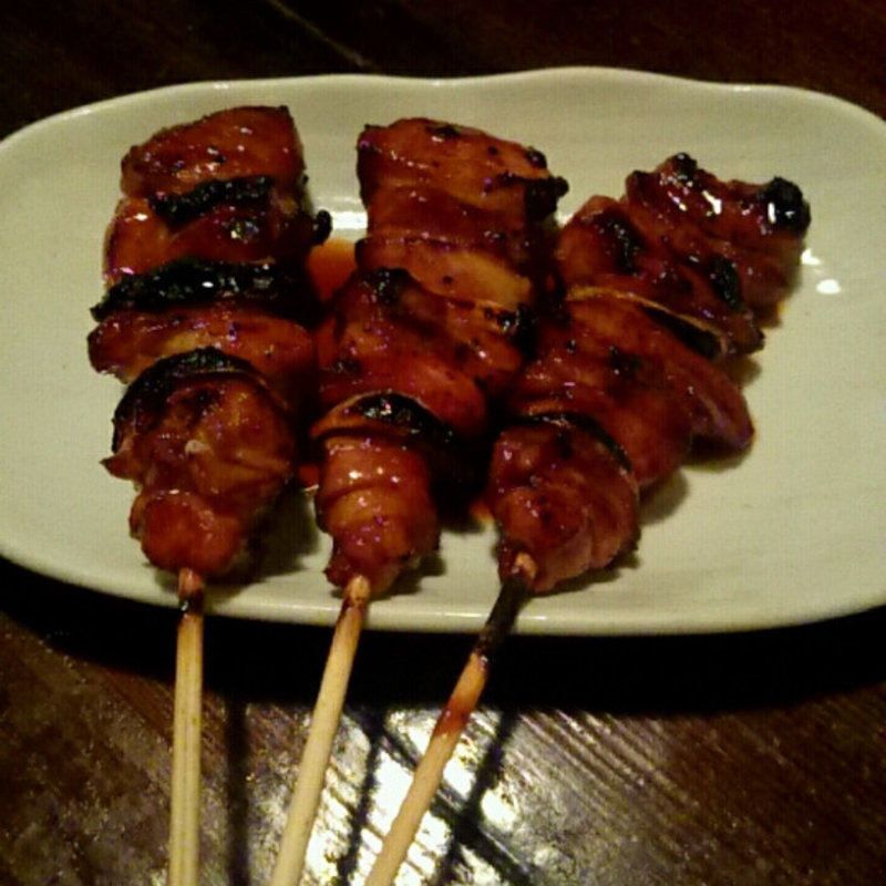 ニンニクもも焼き(雀や)