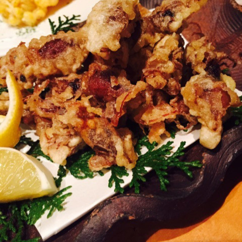 ホタルイカの天ぷら(雅Japo （がじゃぽ）)