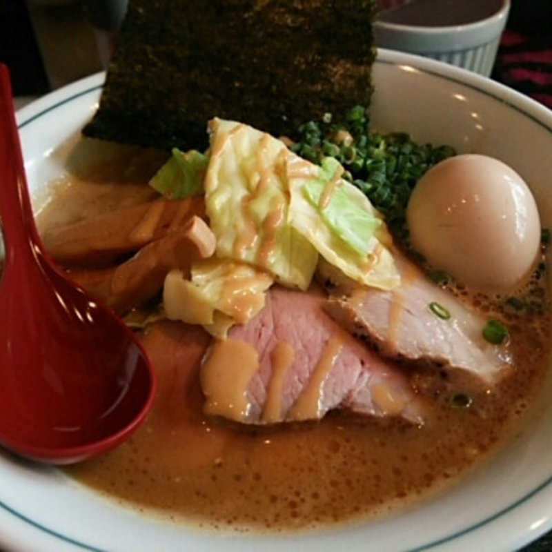 蟹＋鶏白湯濃厚特製らーめん(雨ニモマケズ)