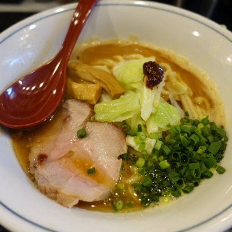 蟹×鶏白湯 濃厚らーめん(雨ニモマケズ)