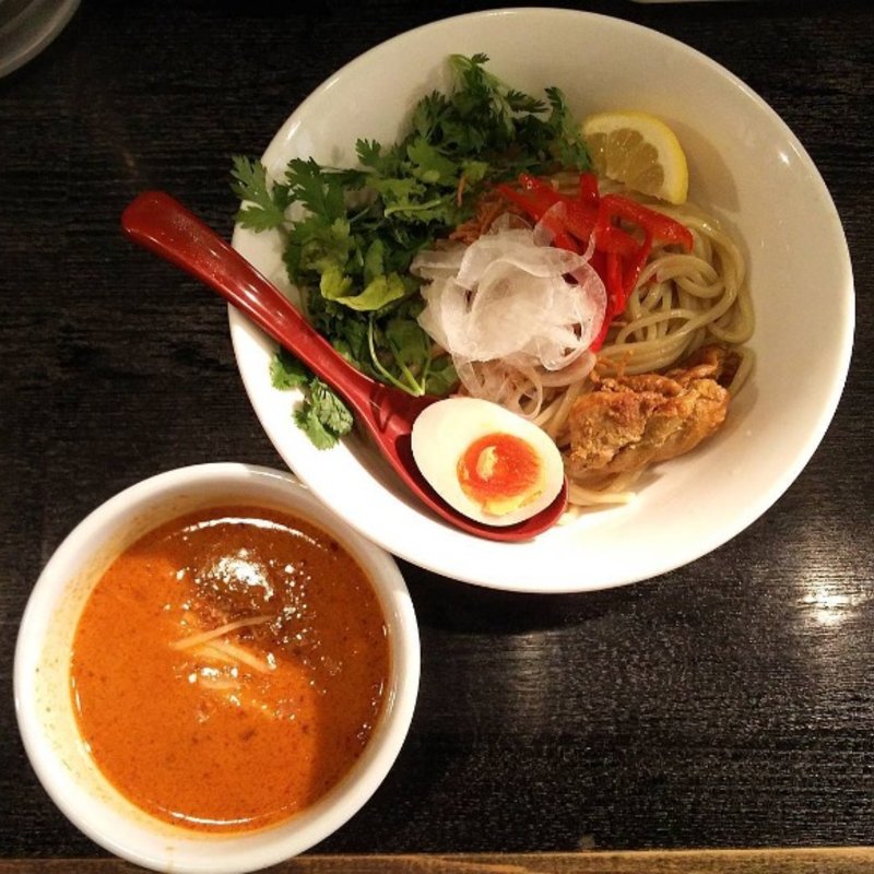 雨マケ式タイ風カレーつけ麺 ※限定(雨ニモマケズ)