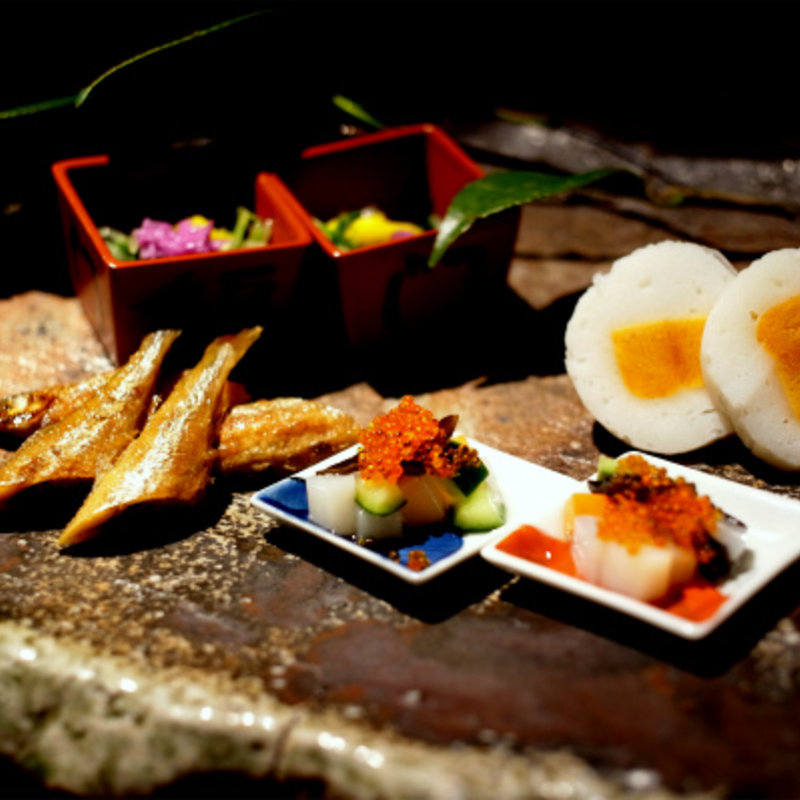 季節の前菜盛り合わせ５種(雨後晴 青山)