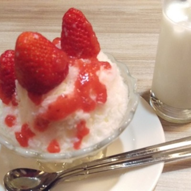 静岡イチゴのかき氷(雪ノ下 池袋)