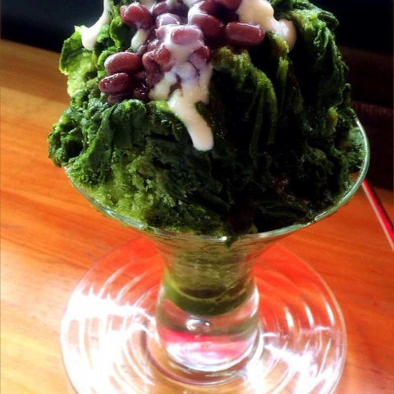 森半抹茶氷(Parlor Vinefru 銀座)