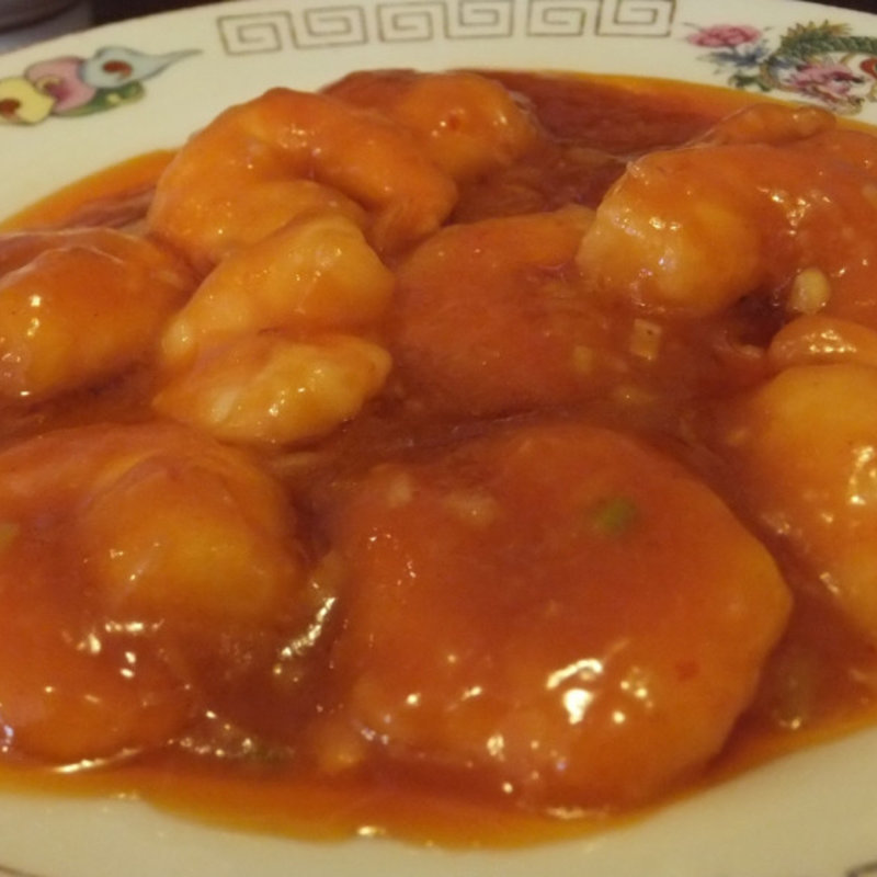 エビチリ定食(雪梅 )