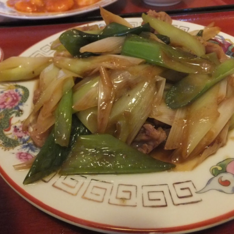 日替わり定食（豚肉とネギ炒め）(雪梅 )