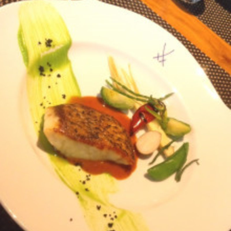 お昼のコース(青いけ )