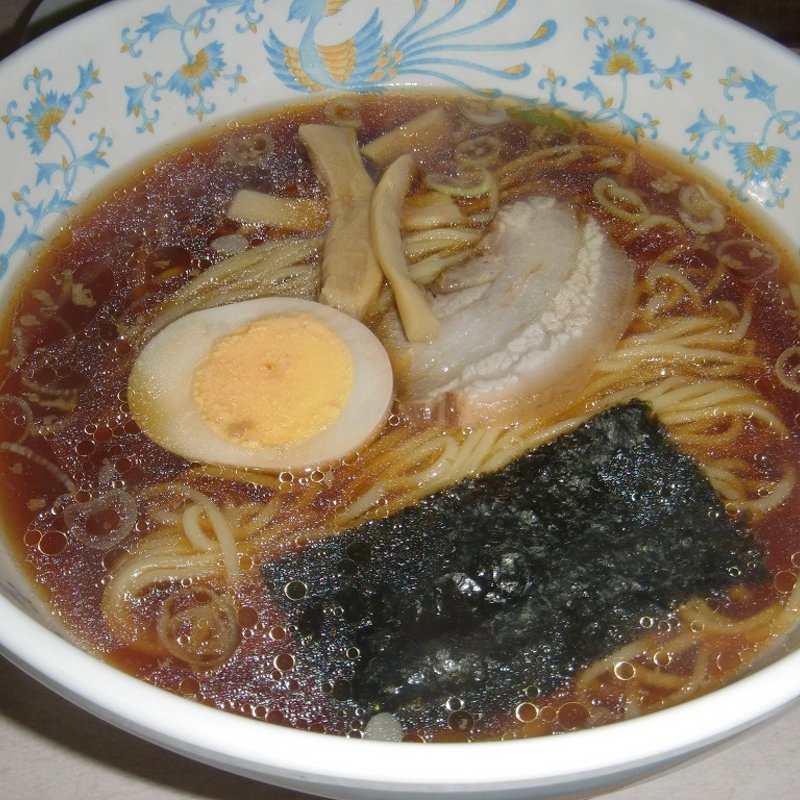 正油ラーメン(青い灯 )