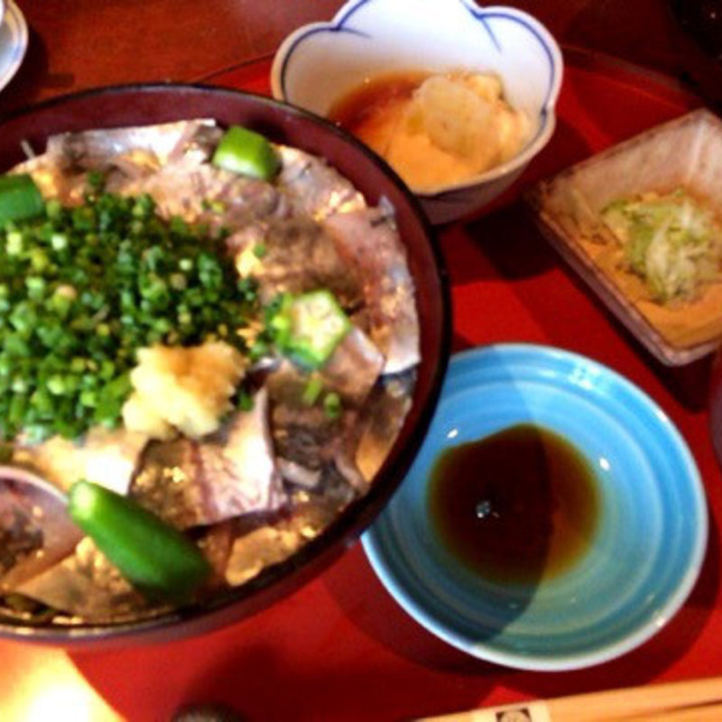 あじサラダ丼(青山 きくまさ )