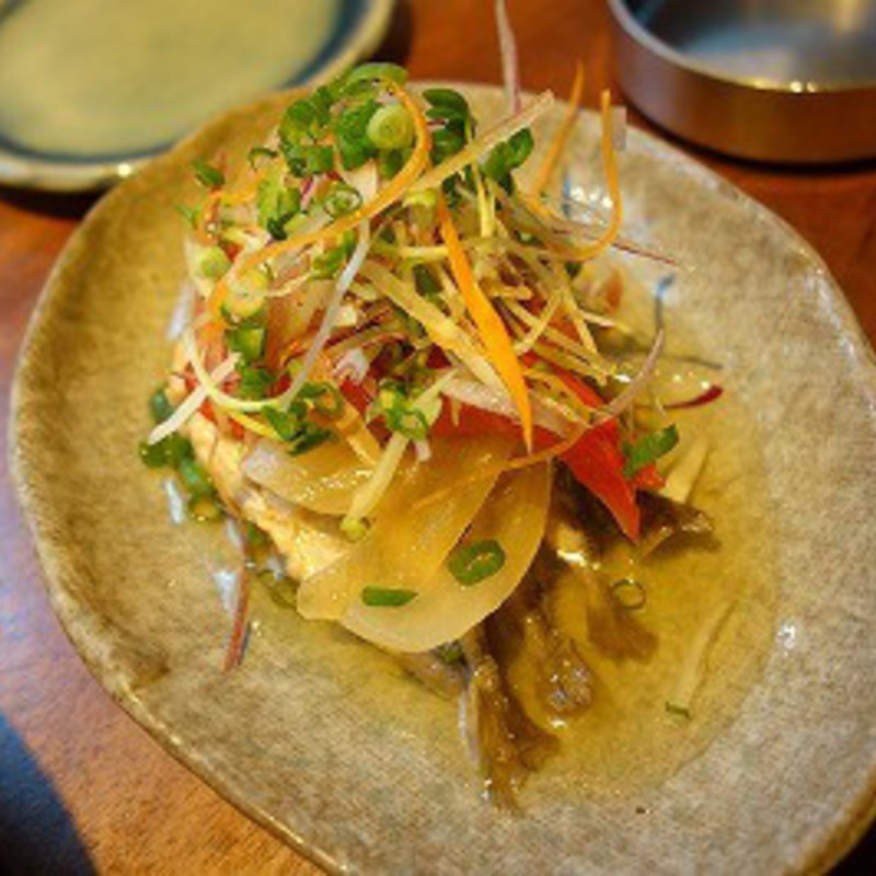 小鯵の南蛮漬け(三代目魚河岸 青木鮮魚店 南幸店)