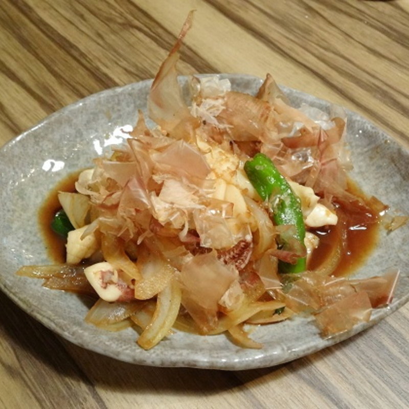 烏賊生姜炒め(三代目魚河岸 青木鮮魚店 南幸店)