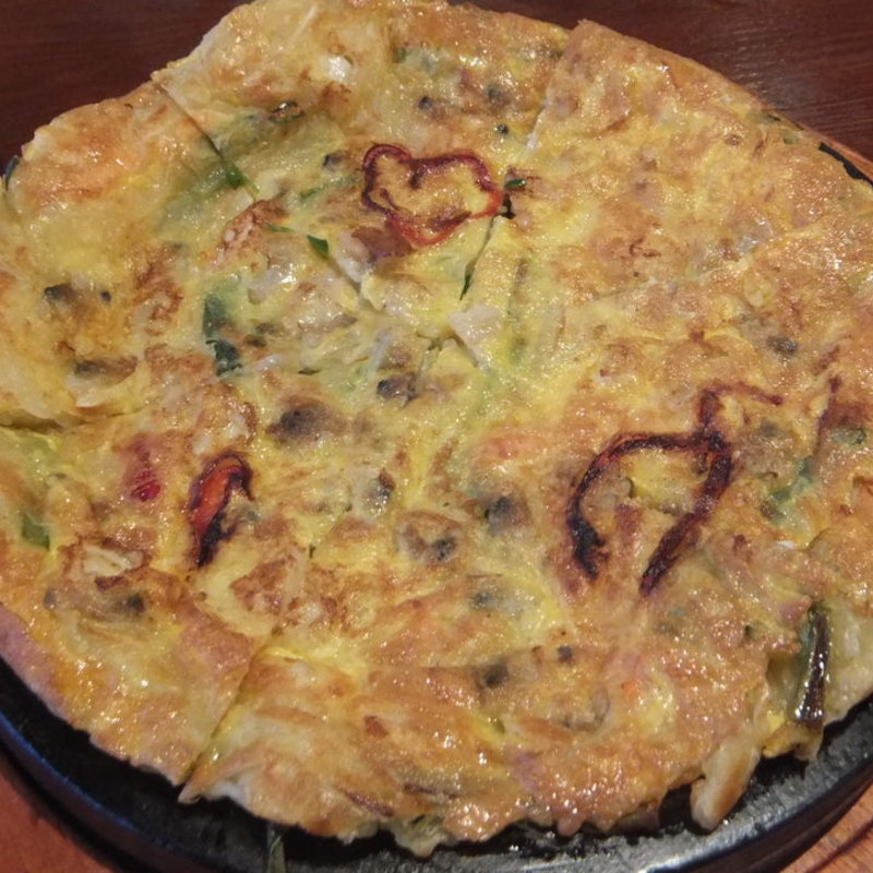 海鮮チヂミ(韓味里 大久保店)