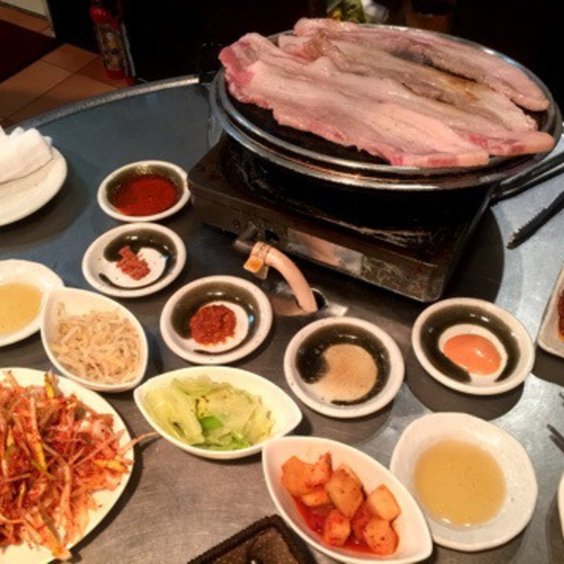 サムギョプサル(韓国亭 豚や 渋谷本店)