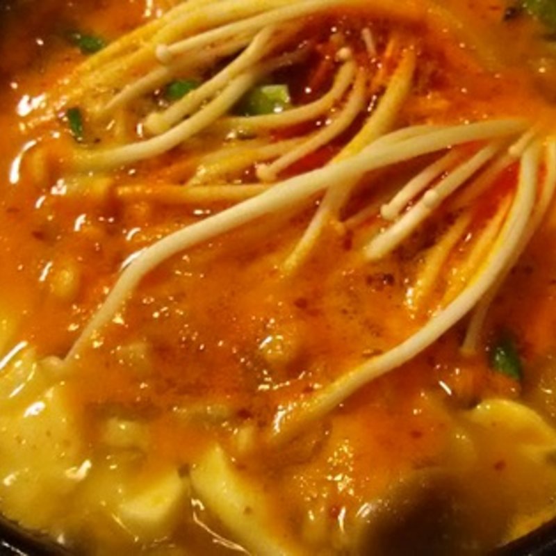 純豆腐チゲ(韓国料理 漢江)