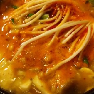 純豆腐チゲ(韓国料理 漢江)