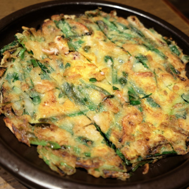 海鮮ネギチヂミ(韓日館)