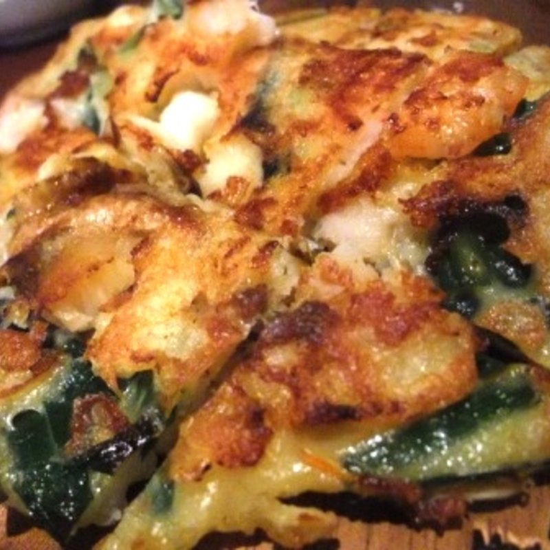 海鮮チヂミ(韓流美食dammi)