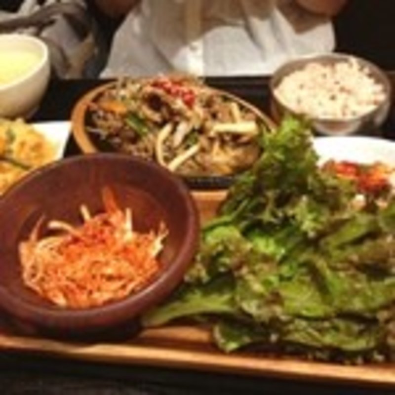 プルコギセット(韓美膳 御徒町吉池本店)