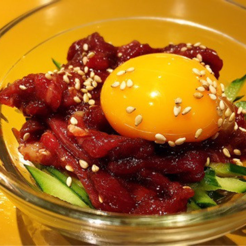 赤身桜ユッケ(韓食 （HANSHIKU）)