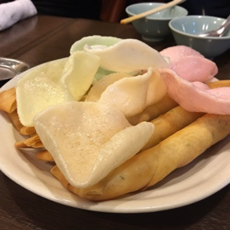 ハムチーズの揚げ春巻き(順香)