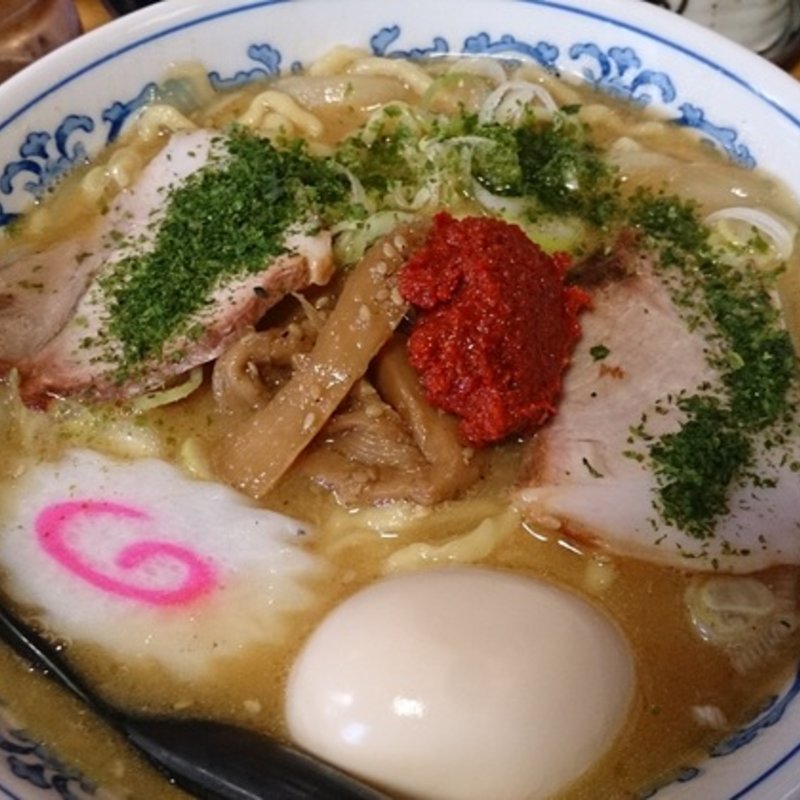 赤湯からみそラーメン(頑固麺飯魂 気むずかし家)