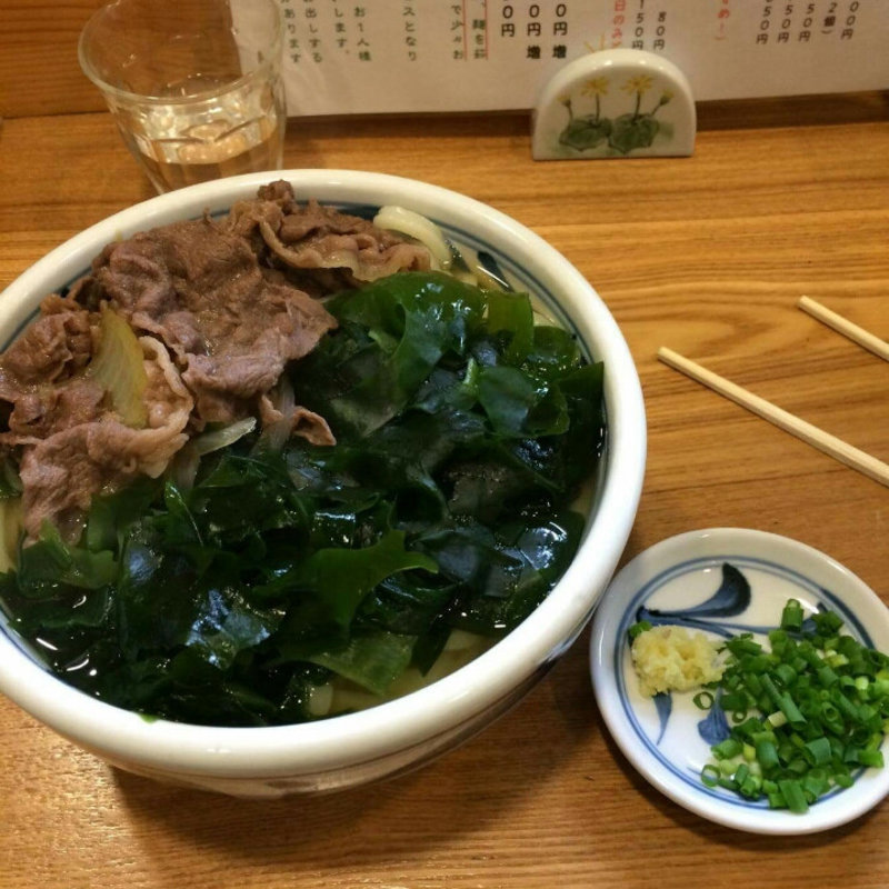 肉わかめうどん(風月 )