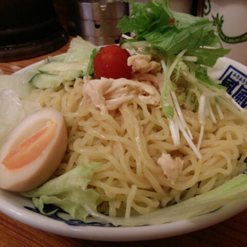 冷やし中華・梅(風風ラーメン 高松仏生山店 )