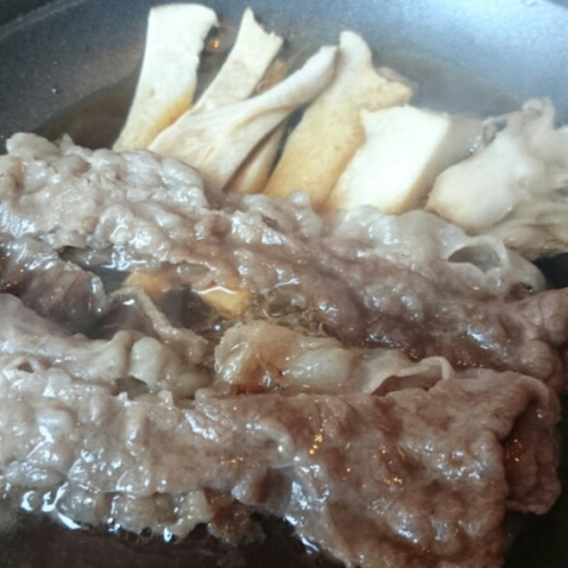 松茸入りすき焼き(飛騨牛一頭家 馬喰一代 銀座)