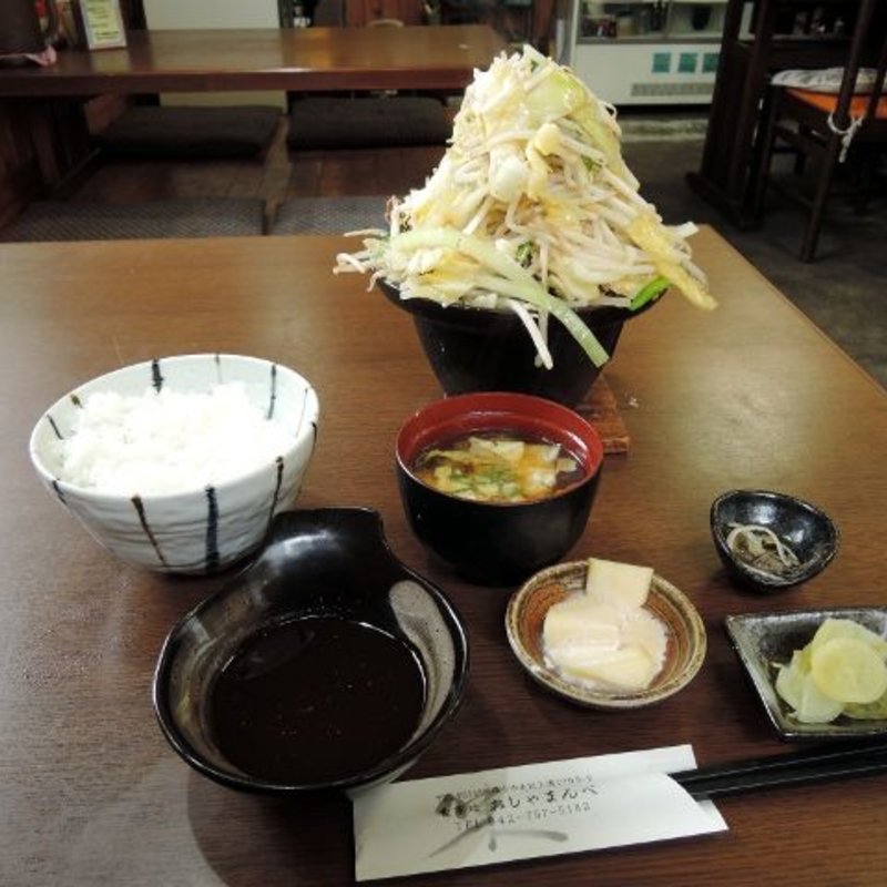 ジンギスカン定食(食事処おしゃまんべ)