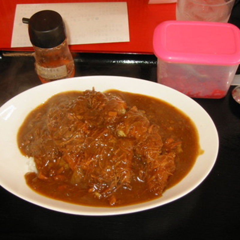 チキンカツカレー(食事処おざわ)