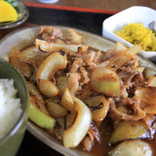 バラ焼き定食(食事処味喜 )