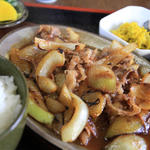 バラ焼き定食