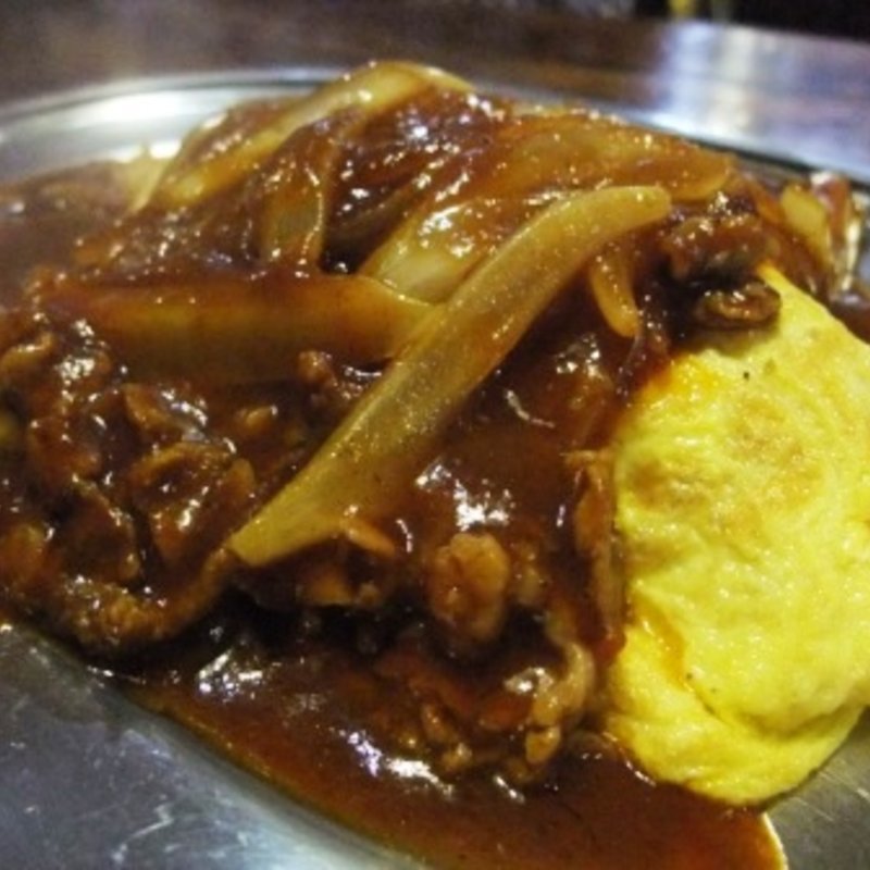 オムハヤシ(食堂　淀)