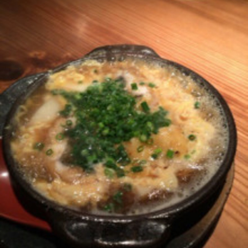 アナゴの卵とじ(食堂えぶりお )