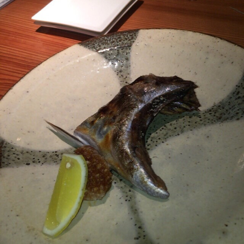 まぐろのカマの塩焼き(食堂えぶりお )