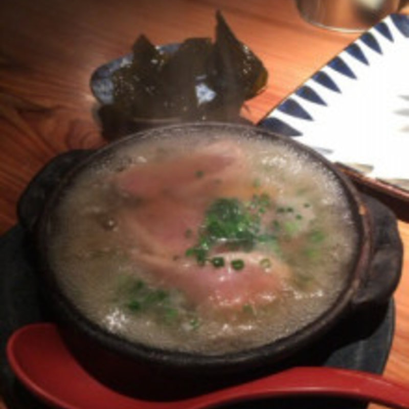 鴨肉とタケノコのみぞれ鍋仕立て(食堂えぶりお )