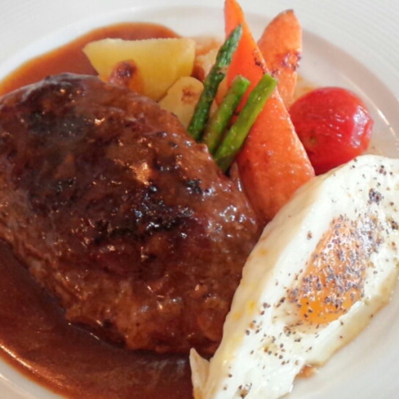 とちぎ和牛100％ ハンバーグステーキセット(食工房 Moga （ショクコウボウ モガ）)