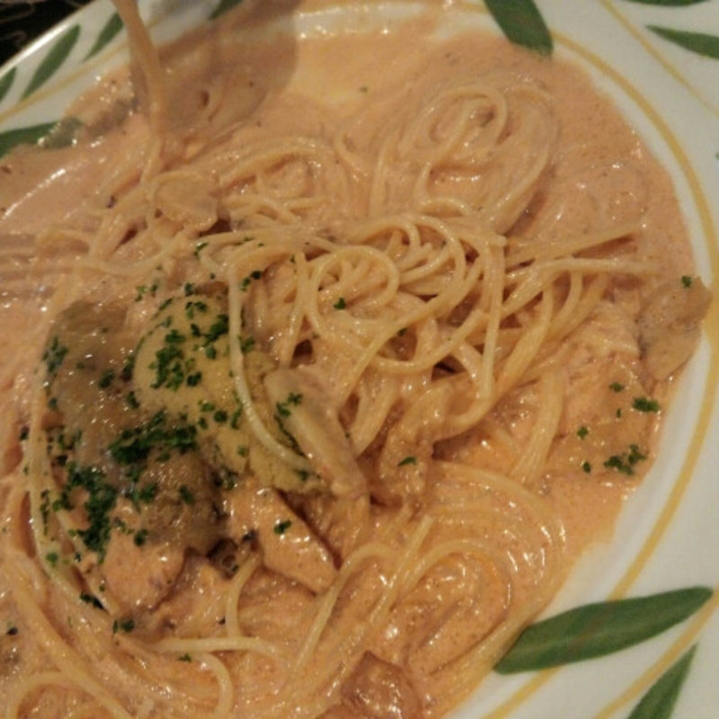 ウニの　トマトクリーム　パスタ(食工房あらじん)