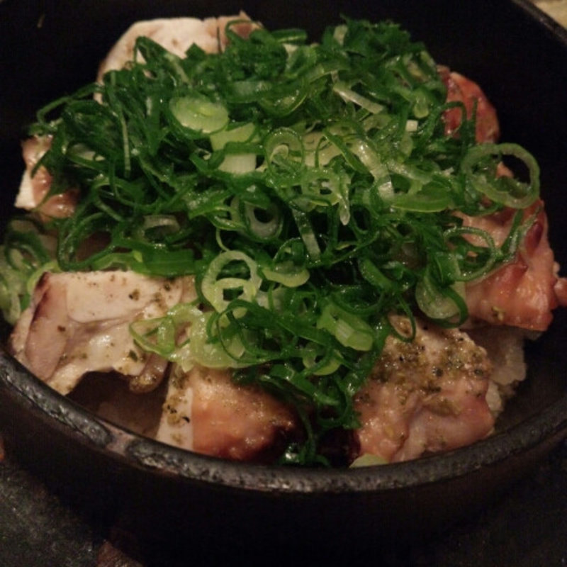 チキンとネギの釜飯(食幹 東京ソラマチ店)