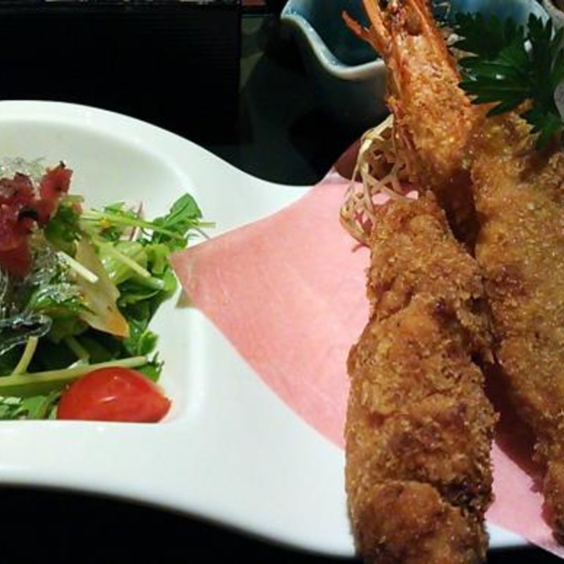 弐歩膳（ミックスフライ）(食楽夢家　壱歩)