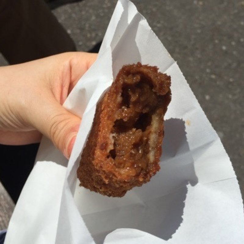 挽肉のコロッケ(食道楽のカフェ)