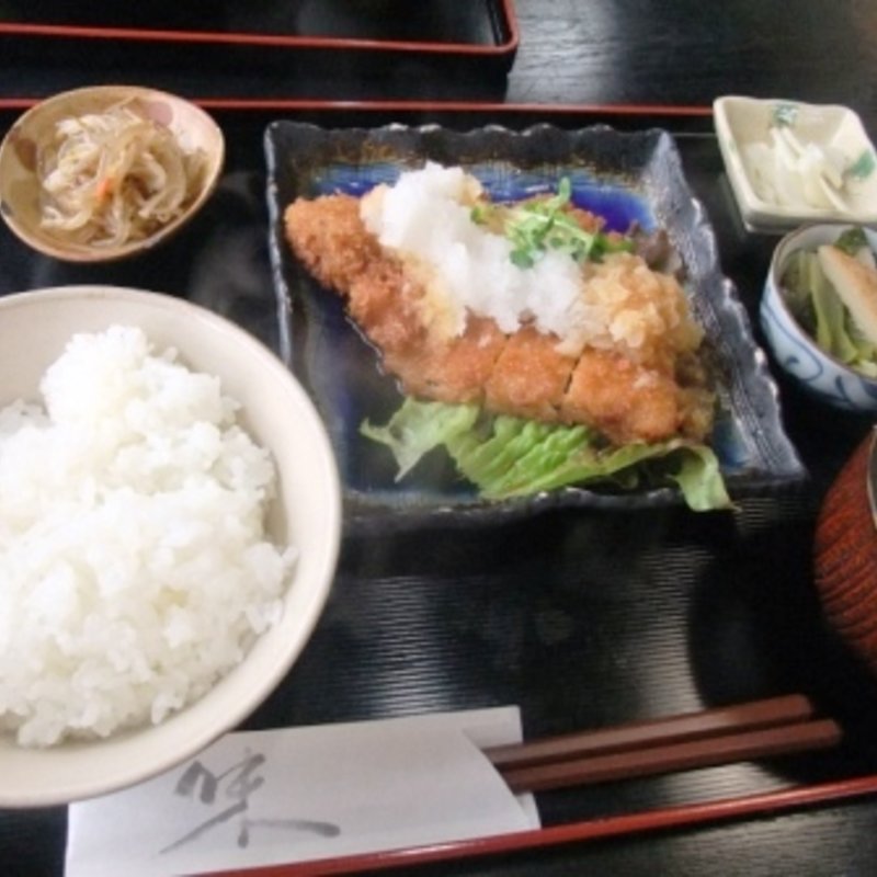 おろしトンカツ定食(食飲処　味菜)