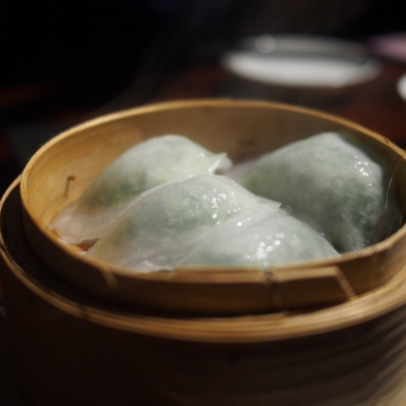 ニラ餃子(真不同 飲茶倶楽部 恵比寿店)