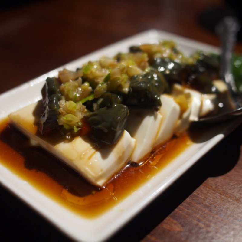 ピータン豆腐(真不同 飲茶倶楽部 恵比寿店)