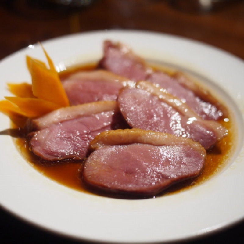 鴨のチャイナスモーク(真不同 飲茶倶楽部 恵比寿店)