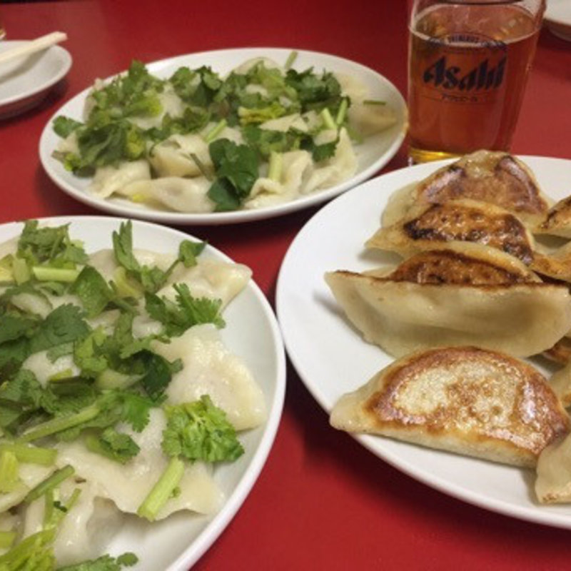 焼き餃子(餃子の店 蘭州)
