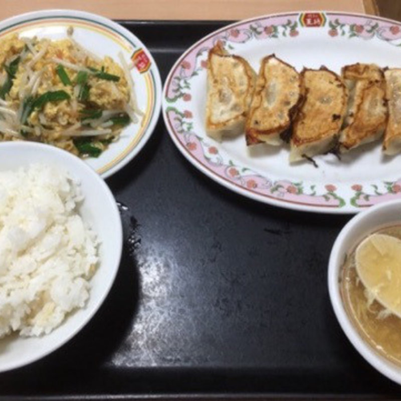 餃子ランチ(餃子の王将 渋谷ハチ公口店)